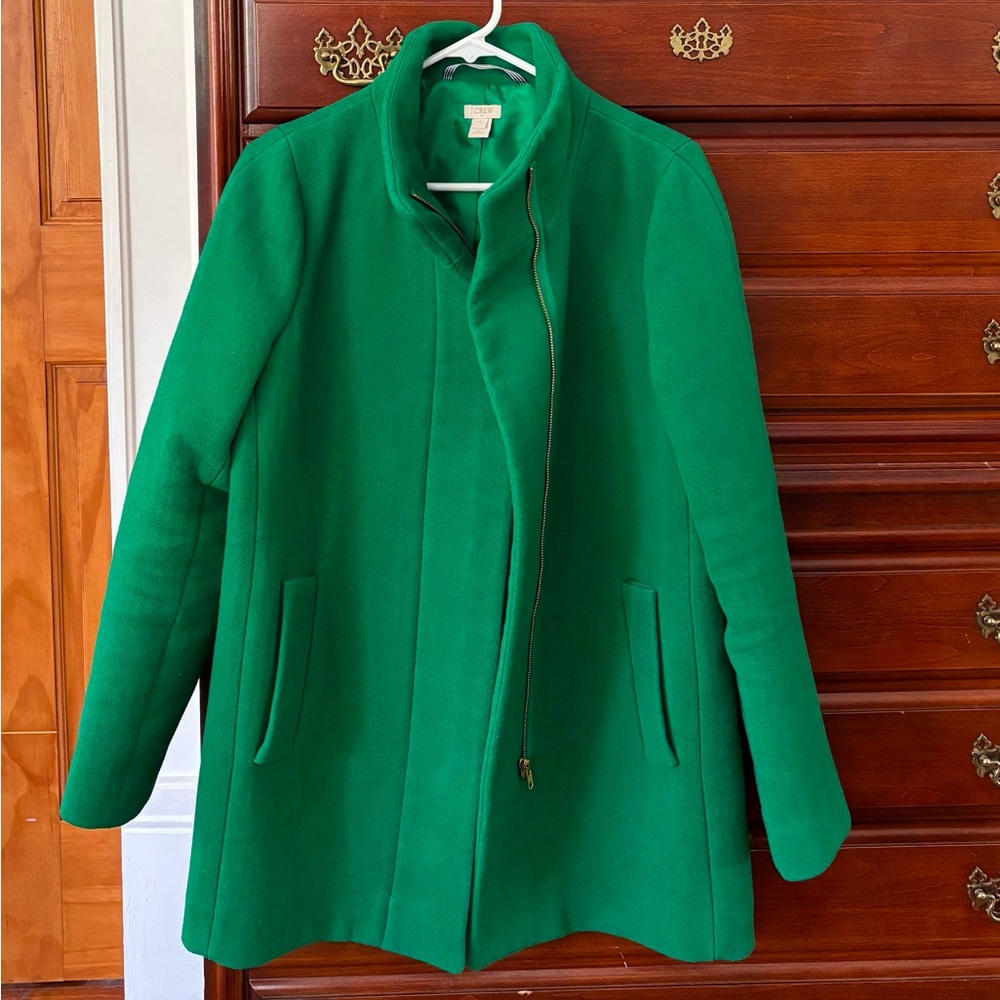 J. Crew Emerald Green Women's Cape Coat